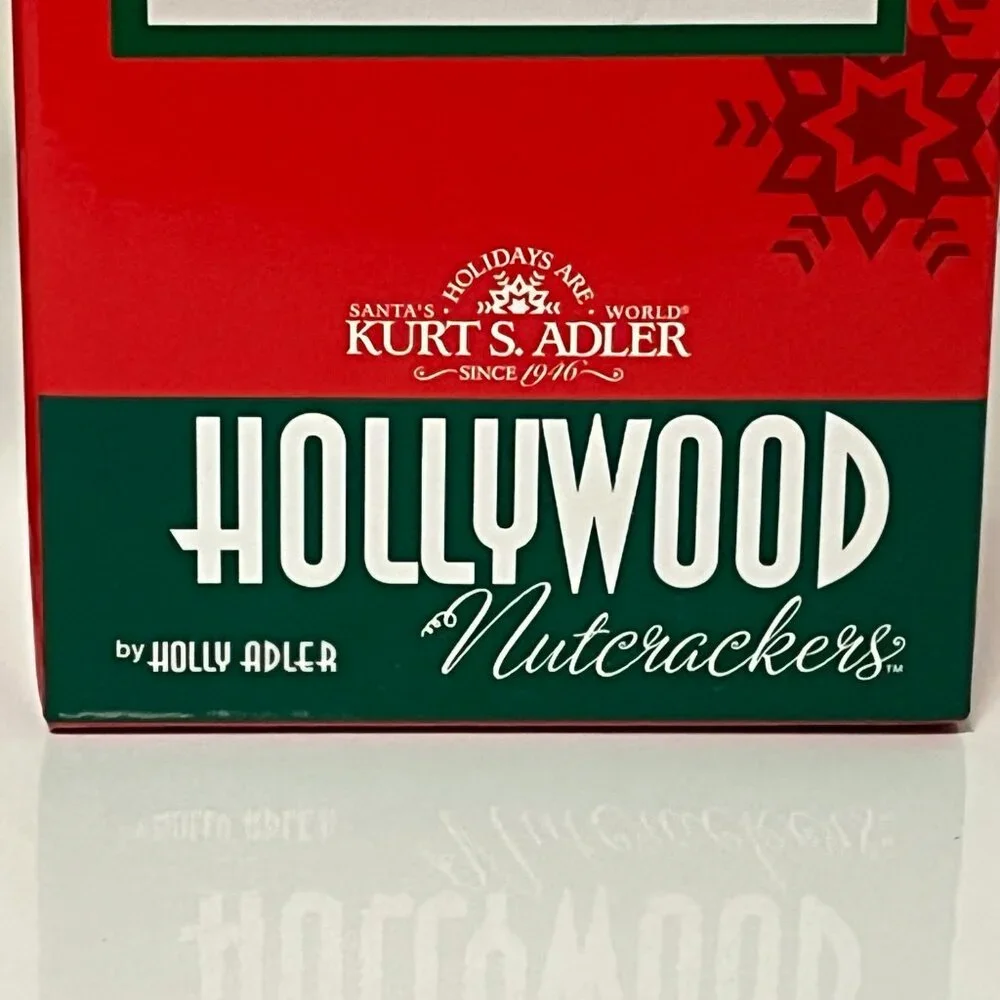 Kurt Adler Short Bucket Hat Soldier Wooden Hollywood Christmas Nutcracker 7 1/2